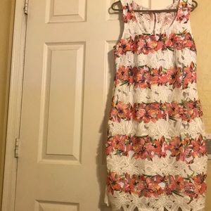 Gorgeous Floral Midi Dress